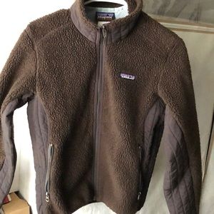 Brown synchilla women’s jacket